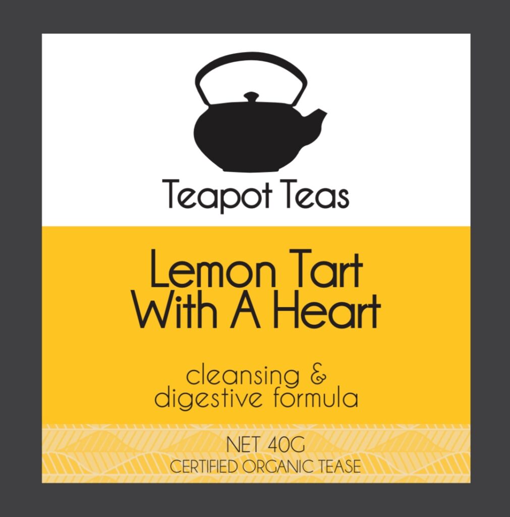 Lemon Tart With A Heart - cleansing & digestive » Teapot Teas