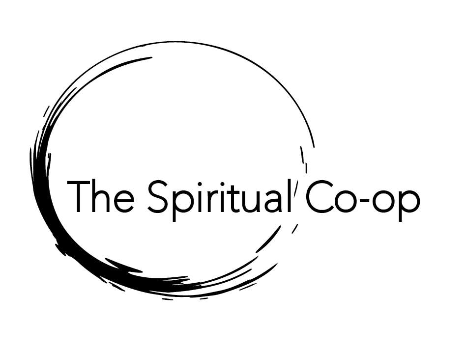 The Spiritual Co-Op emergence logo Black logo